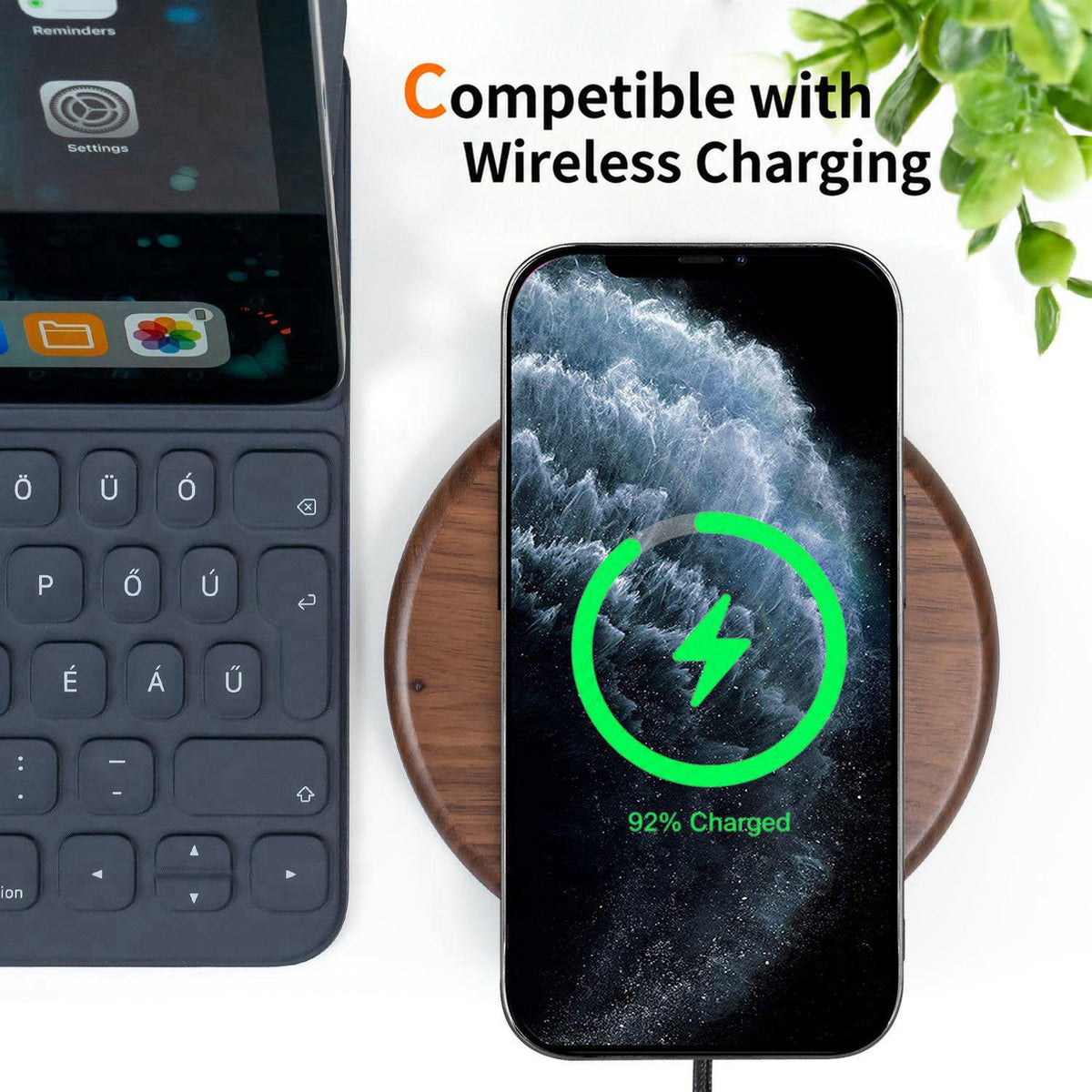 For iPhone 11 Pro Pearl Crocodile Texture Electroplated Frame PC + Vegan Leather Phone Case - Dark Brown - EDA009690120B