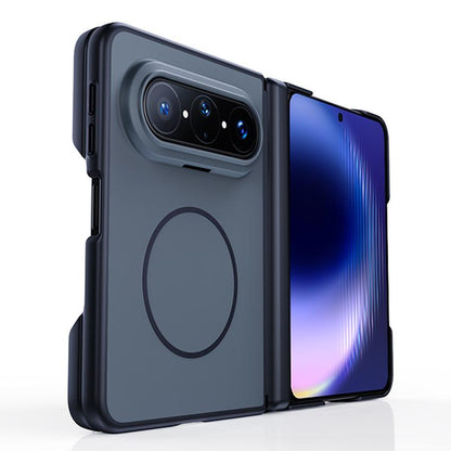 For Huawei Pura X Max Boundless Series Skin Feel Magnetic Full Coverage Phone Case - Deep Sea Blue - EDA009693601C