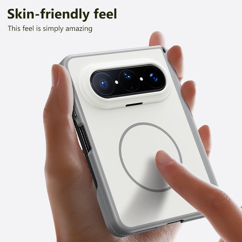 For Huawei Pura X Max Boundless Series Skin Feel Magnetic Full Coverage Phone Case - Black - EDA009693601E