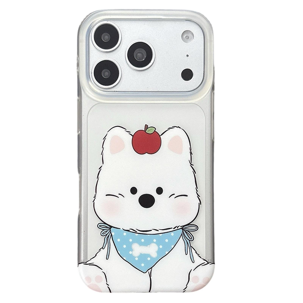 For iPhone 18 Pro Max / 17 Pro Max Double Layer Frosted Pattern TPU Phone Case - Lovely West Highlands - EDA009696201B
