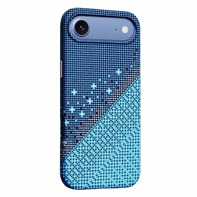 For iPhone Air Asterism Pattern TPU Magnetic Phone Case - Blue - EDA009699603C