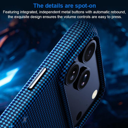For iPhone Air Asterism Pattern TPU Magnetic Phone Case - Blue - EDA009699603C