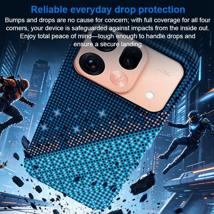 For OPPO Find X9s Pro Asterism Pattern TPU Magnetic Phone Case - Orange - EDA009701303A