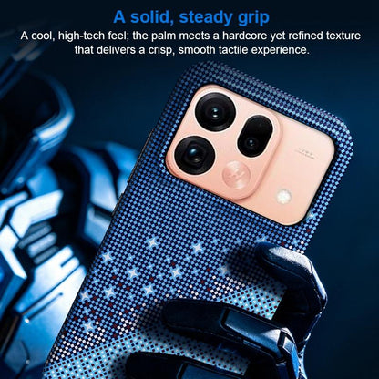 For OPPO Find X9s Pro Asterism Pattern TPU Magnetic Phone Case - Orange - EDA009701303A