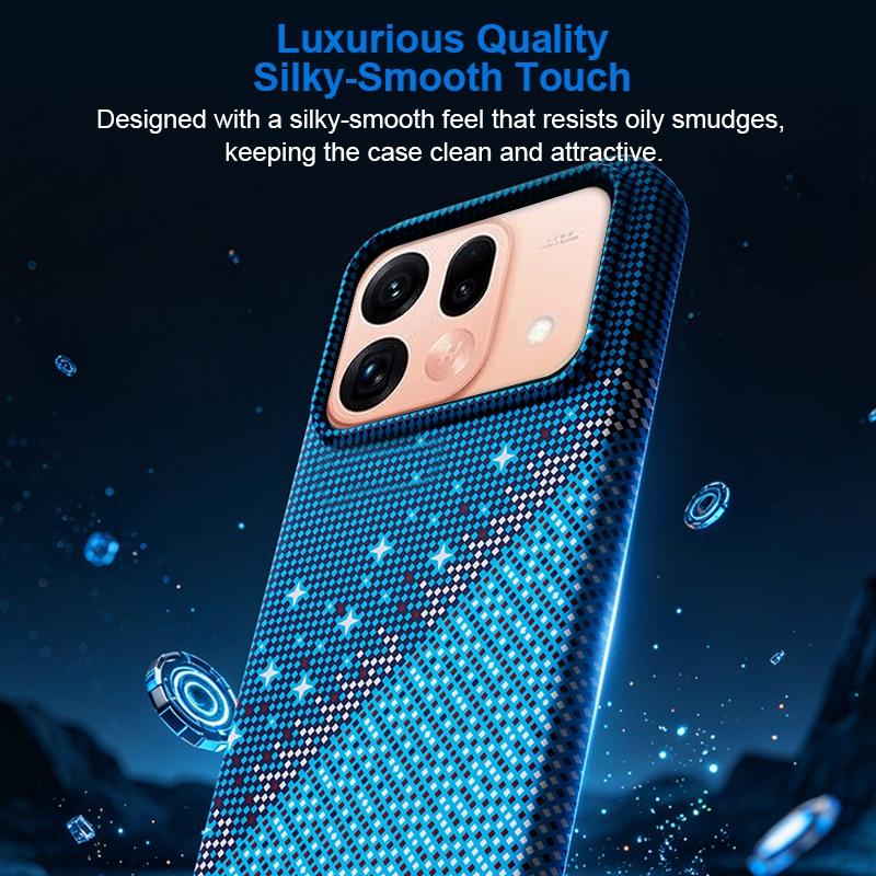 For OPPO Find X9s Pro Asterism Pattern TPU Magnetic Phone Case - Black - EDA009701303B