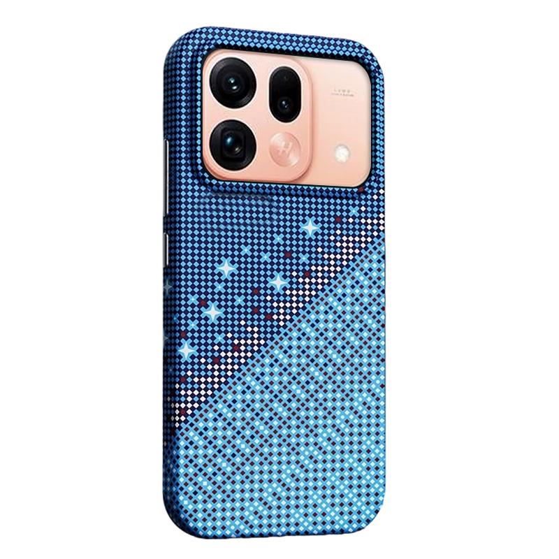 For OPPO Find X9s Pro Asterism Pattern TPU Magnetic Phone Case - Blue - EDA009701303C