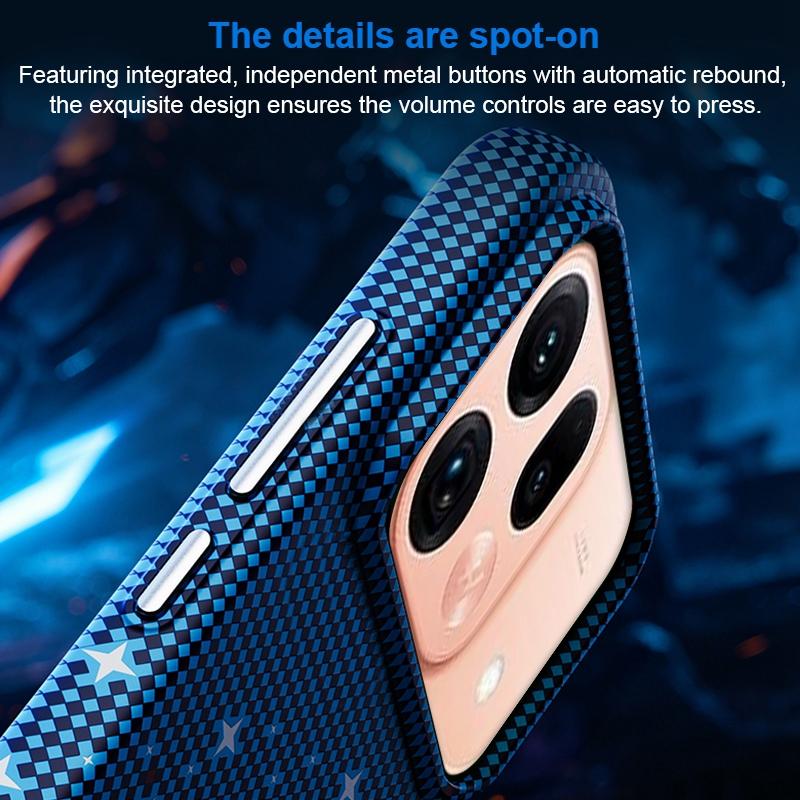 For OPPO Find X9s Pro Asterism Pattern TPU Magnetic Phone Case - Blue - EDA009701303C
