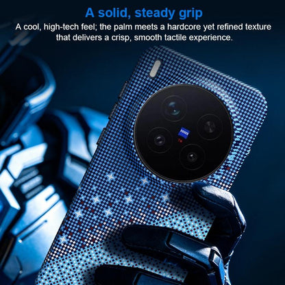 For vivo X300 Pro Asterism Pattern TPU Magnetic Phone Case - Orange - EDA009701503A
