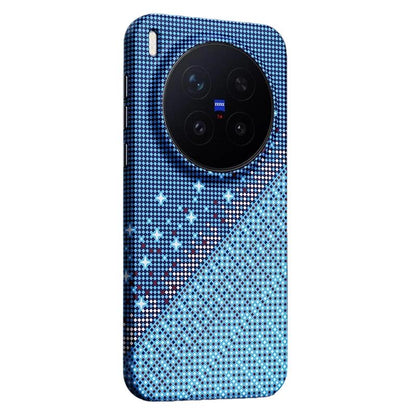 For vivo X300 Pro Asterism Pattern TPU Magnetic Phone Case - Blue - EDA009701503C