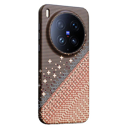For vivo X300 Ultra Asterism Pattern TPU Magnetic Phone Case - Orange - EDA009701504A