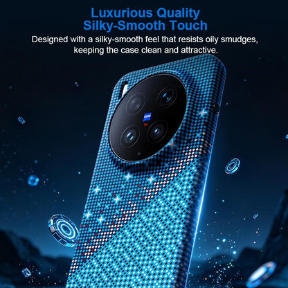 For vivo X300 Ultra Asterism Pattern TPU Magnetic Phone Case - Orange - EDA009701504A