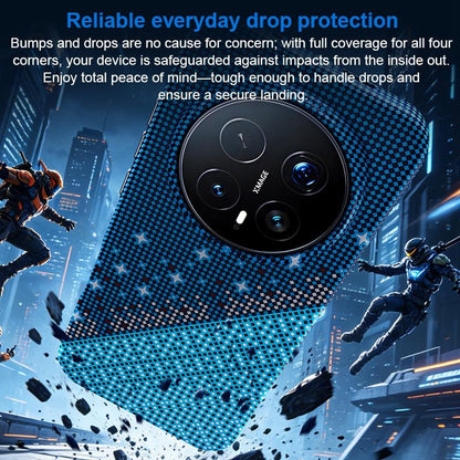 For Honor Magic8 Pro Asterism Pattern TPU Magnetic Phone Case - Orange - EDA009701601A