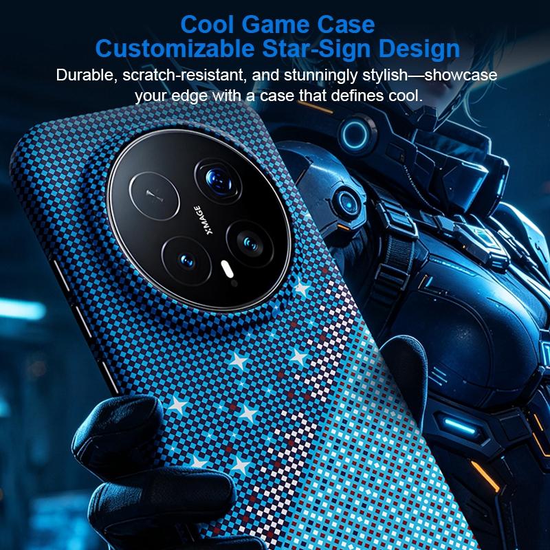 For Honor Magic8 Pro Asterism Pattern TPU Magnetic Phone Case - Blue - EDA009701601C