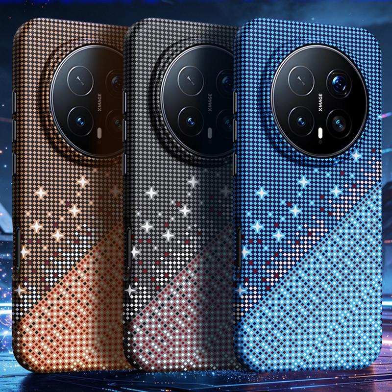 For Honor Magic8 Asterism Pattern TPU Magnetic Phone Case - Black - EDA009701602B