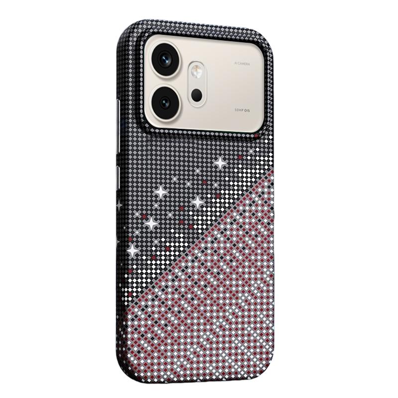 For Honor 600 / 600 Pro Global Asterism Pattern TPU Magnetic Phone Case - Black - EDA009701603B