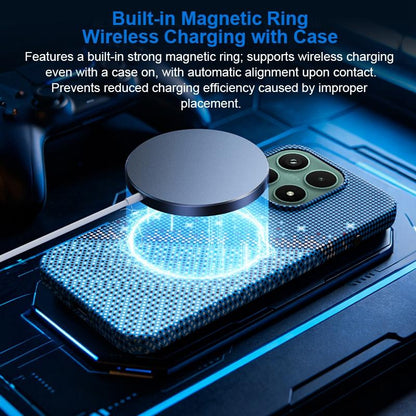 For Xiaomi 17 Asterism Pattern TPU Magnetic Phone Case - Orange - EDA009701901A