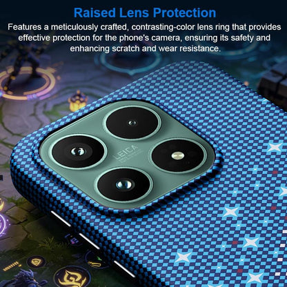 For Xiaomi 17 Asterism Pattern TPU Magnetic Phone Case - Orange - EDA009701901A
