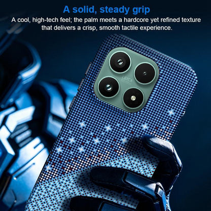 For Xiaomi 17 Asterism Pattern TPU Magnetic Phone Case - Orange - EDA009701901A