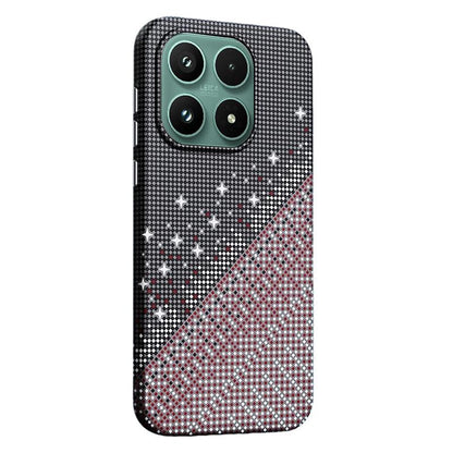 For Xiaomi 17 Asterism Pattern TPU Magnetic Phone Case - Black - EDA009701901B
