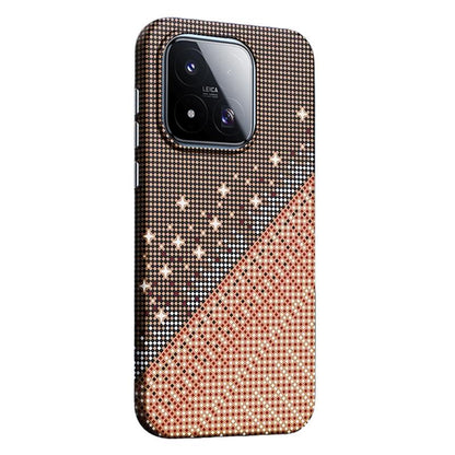 For Xiaomi 17 Max Asterism Pattern TPU Magnetic Phone Case - Orange - EDA009701904A
