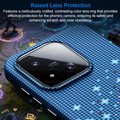 For Xiaomi 17 Max Asterism Pattern TPU Magnetic Phone Case - Orange - EDA009701904A