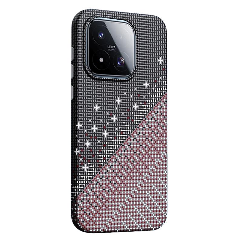 For Xiaomi 17 Max Asterism Pattern TPU Magnetic Phone Case - Black - EDA009701904B