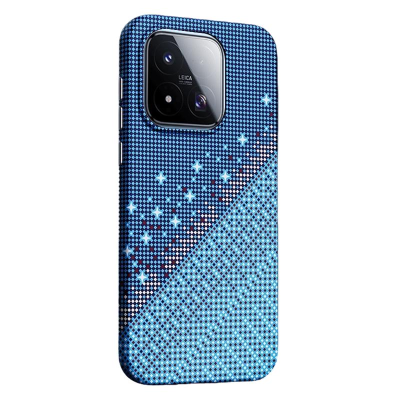 For Xiaomi 17 Max Asterism Pattern TPU Magnetic Phone Case - Blue - EDA009701904C