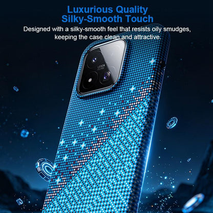 For Xiaomi 17 Max Asterism Pattern TPU Magnetic Phone Case - Blue - EDA009701904C
