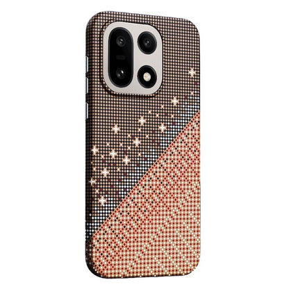 For OnePlus 15 Asterism Pattern TPU Magnetic Phone Case - Orange - EDA009702001A