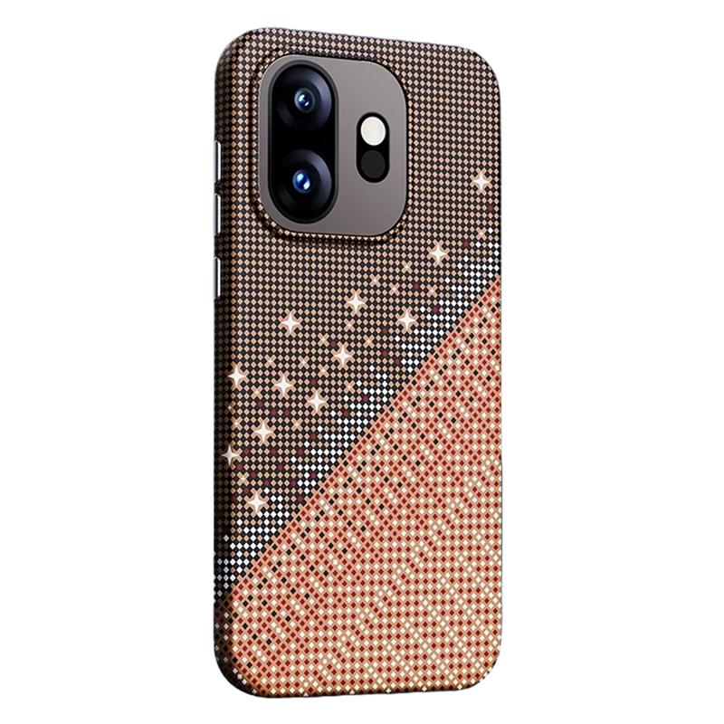 For OnePlus 15T Asterism Pattern TPU Magnetic Phone Case - Orange - EDA009702002A