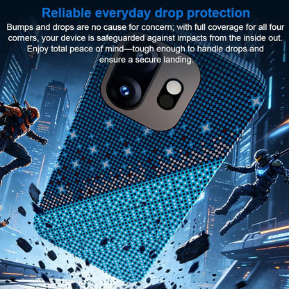 For OnePlus 15T Asterism Pattern TPU Magnetic Phone Case - Orange - EDA009702002A
