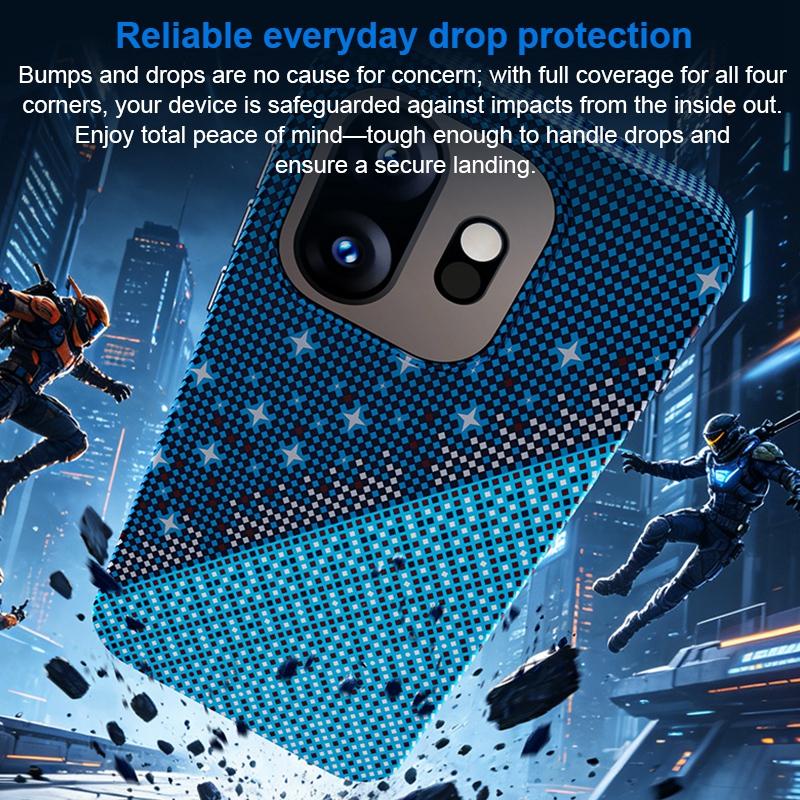For OnePlus 15T Asterism Pattern TPU Magnetic Phone Case - Black - EDA009702002B