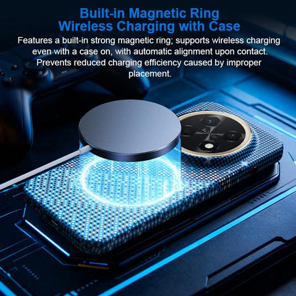 For Huawei Enjoy 90 Pro Max Asterism Pattern TPU Magnetic Phone Case - Orange - EDA009702501A