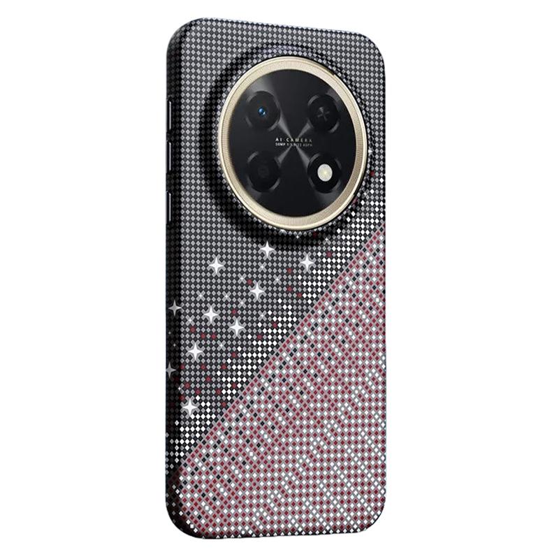For Huawei Enjoy 90 Pro Max Asterism Pattern TPU Magnetic Phone Case - Black - EDA009702501B