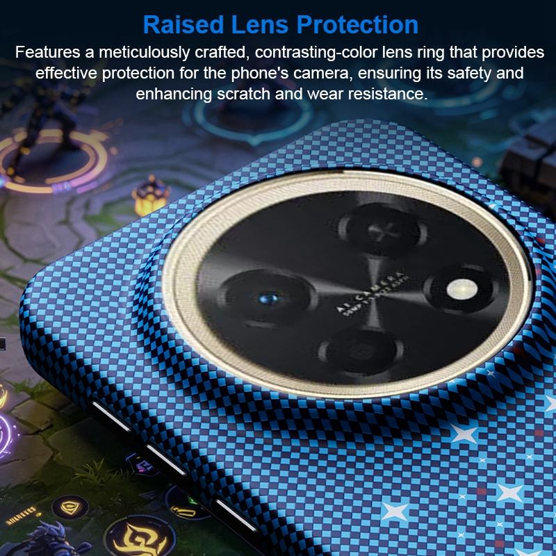 For Huawei Enjoy 90 Pro Max Asterism Pattern TPU Magnetic Phone Case - Black - EDA009702501B