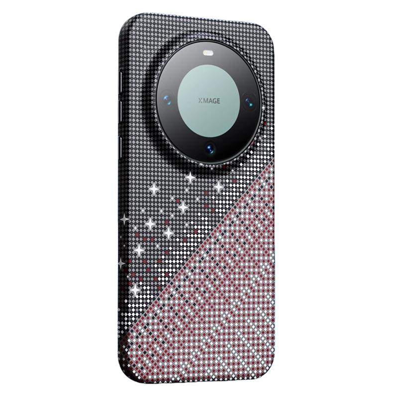 For Huawei Mate 60 Pro / 60 Pro+ Asterism Pattern TPU Magnetic Phone Case - Black - EDA009702502B