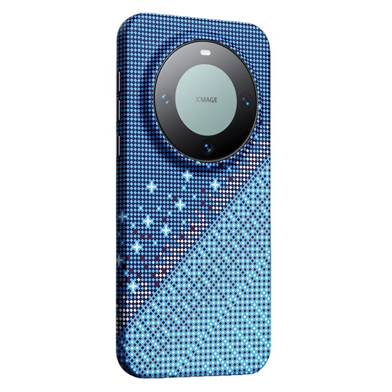 For Huawei Mate 60 Pro / 60 Pro+ Asterism Pattern TPU Magnetic Phone Case - Blue - EDA009702502C