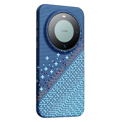 For Huawei Mate 60 Pro / 60 Pro+ Asterism Pattern TPU Magnetic Phone Case - Blue - EDA009702502C