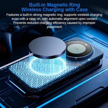For Huawei Mate 60 Pro / 60 Pro+ Asterism Pattern TPU Magnetic Phone Case - Blue - EDA009702502C