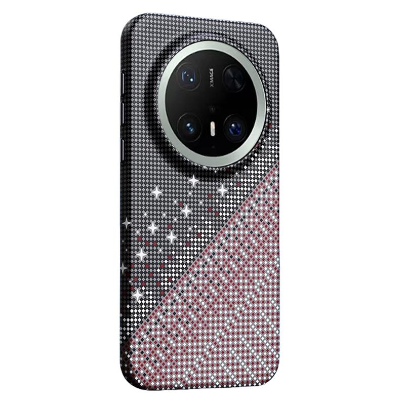 For Huawei Mate 70 Pro / 70 Pro+ Asterism Pattern TPU Magnetic Phone Case - Black - EDA009702503B