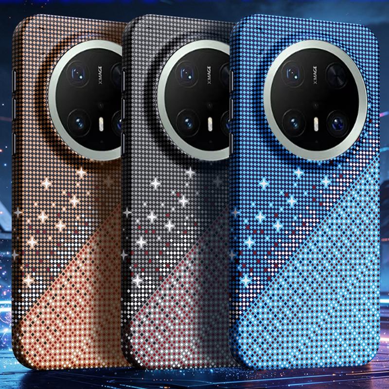 For Huawei Mate 70 Pro / 70 Pro+ Asterism Pattern TPU Magnetic Phone Case - Black - EDA009702503B