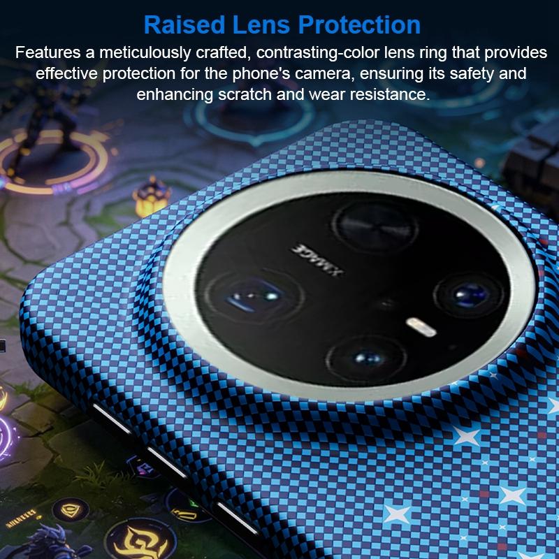 For Huawei Mate 70 Pro / 70 Pro+ Asterism Pattern TPU Magnetic Phone Case - Blue - EDA009702503C