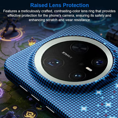 For Huawei Mate 70 Pro / 70 Pro+ Asterism Pattern TPU Magnetic Phone Case - Blue - EDA009702503C
