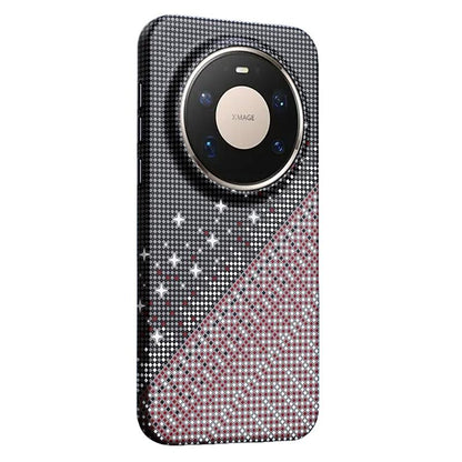 For Huawei Mate 80 Pro Max Asterism Pattern TPU Magnetic Phone Case - Black - EDA009702504B