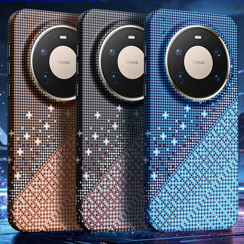 For Huawei Mate 80 Pro Max Asterism Pattern TPU Magnetic Phone Case - Black - EDA009702504B
