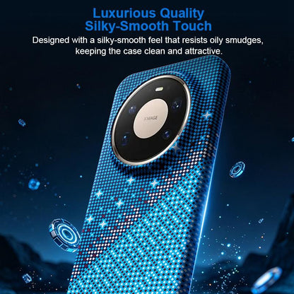For Huawei Mate 80 Pro Max Asterism Pattern TPU Magnetic Phone Case - Black - EDA009702504B