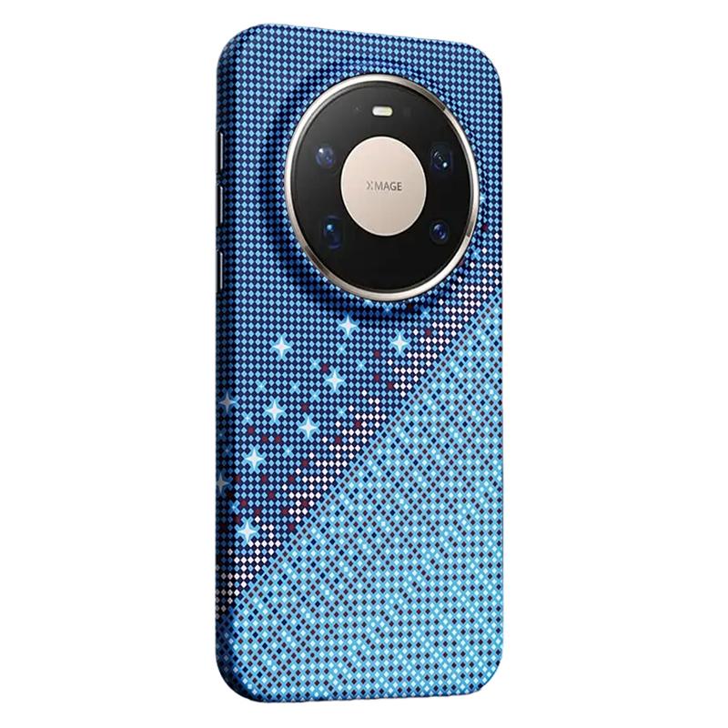 For Huawei Mate 80 Pro Max Asterism Pattern TPU Magnetic Phone Case - Blue - EDA009702504C