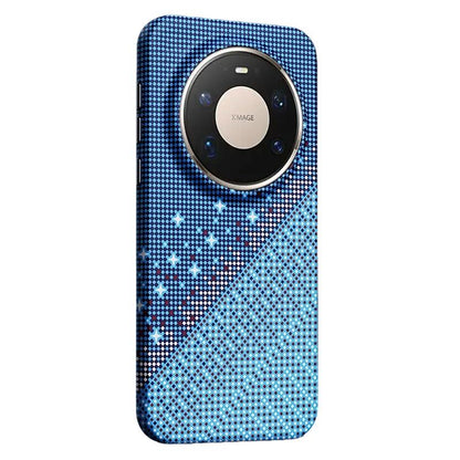 For Huawei Mate 80 Pro Max Asterism Pattern TPU Magnetic Phone Case - Blue - EDA009702504C