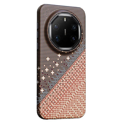 For Huawei Mate 80 RS Ultimate Asterism Pattern TPU Magnetic Phone Case - Orange - EDA009702505A