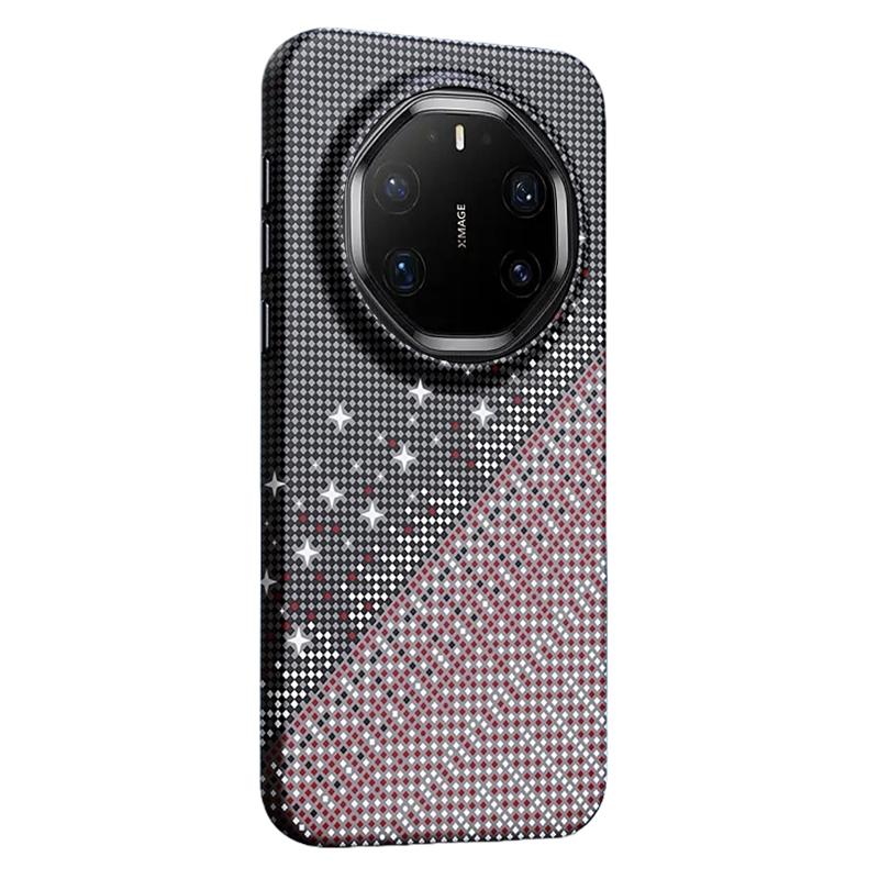 For Huawei Mate 80 RS Ultimate Asterism Pattern TPU Magnetic Phone Case - Black - EDA009702505B